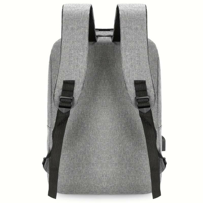 3pcs/set Großer Kapazitätsrucksack, Preppy College Schule Business Daypack, Outdoor-Sport-Reise-Brusttasche & Geldbörse Details 3