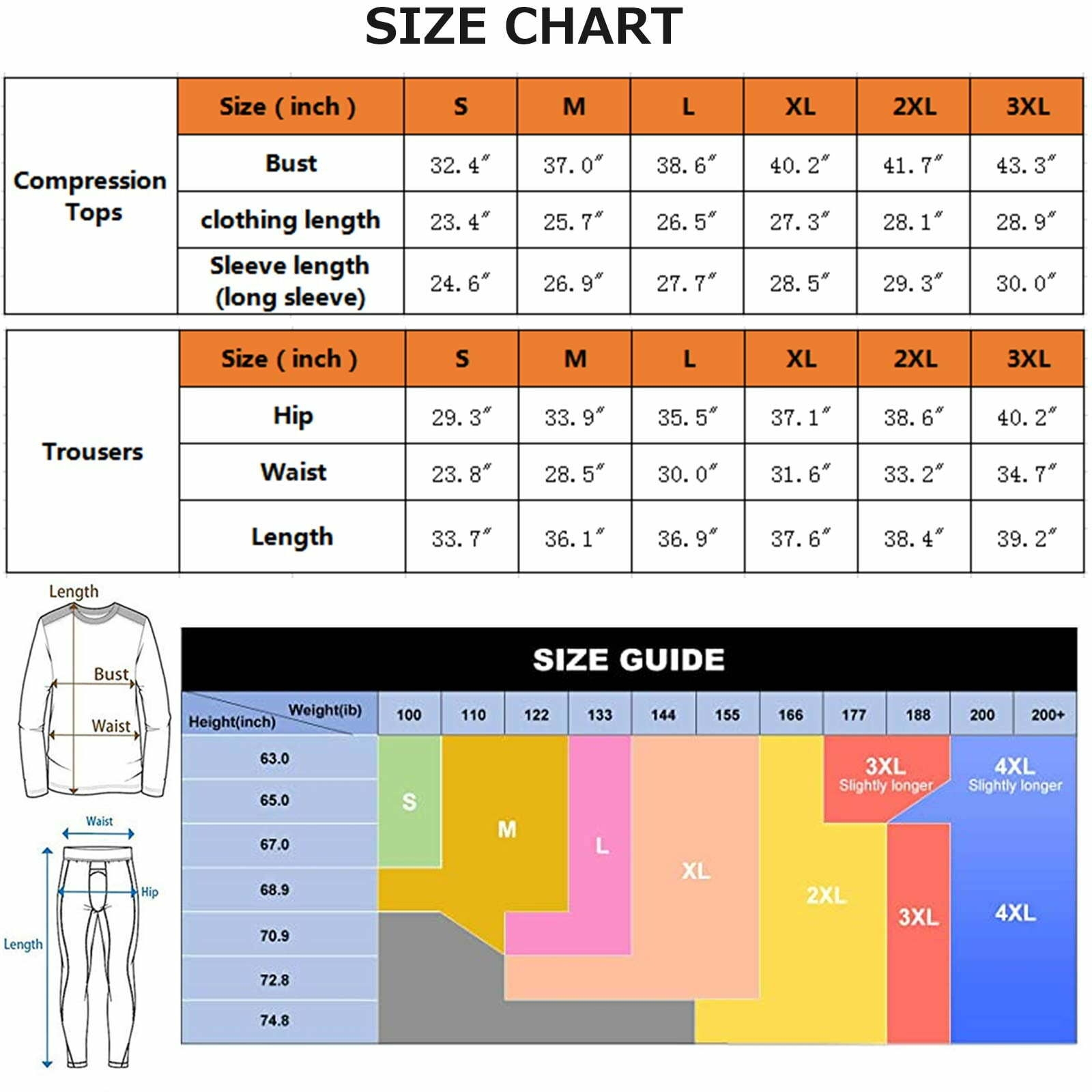 BOOMCOOL Men's Workout Set Gym Clothing Compression Leggings Shorts Athletic Shirt Long Sleeve Top for Running 5Pcs