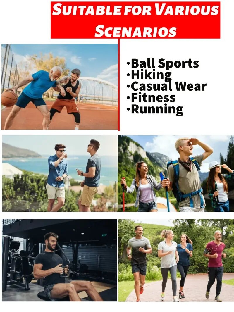 mens sportswear 3pcs set stylish soft  able breathable and quick drying suitable for     such as basketball football and running allows you to fully     of sports fathers day gift 5
