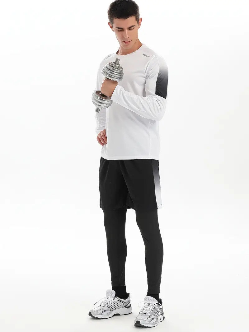 mens sportswear 3pcs set stylish soft  able breathable and quick drying suitable for     such as basketball football and running allows you to fully     of sports fathers day gift 7