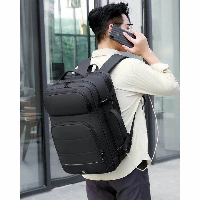 product_image_name-Generic-Expandable Backpacks USB Charging Port 17 inch Laptop Bag Waterproof Business National Flag Travel Bag-7