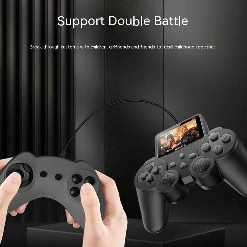 Remote Control Handle Handheld Game Console High Refreshing Screen Handheld Game Console Two Person Battle Retro 3