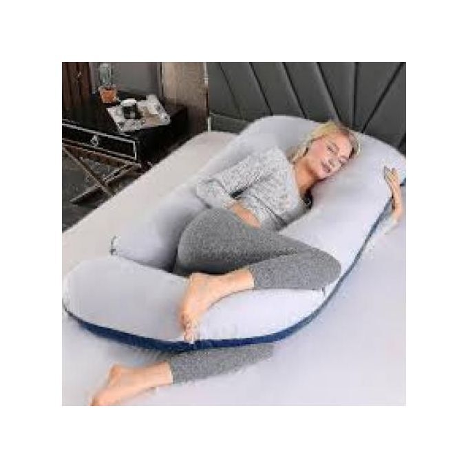 product_image_name-Generic-Maternity/Pregnancy Pillow - Navy & Grey-2