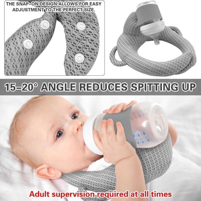 Generic Bottle Holder Feeding Pillow, Breathable Adjustable Nursing - image 3