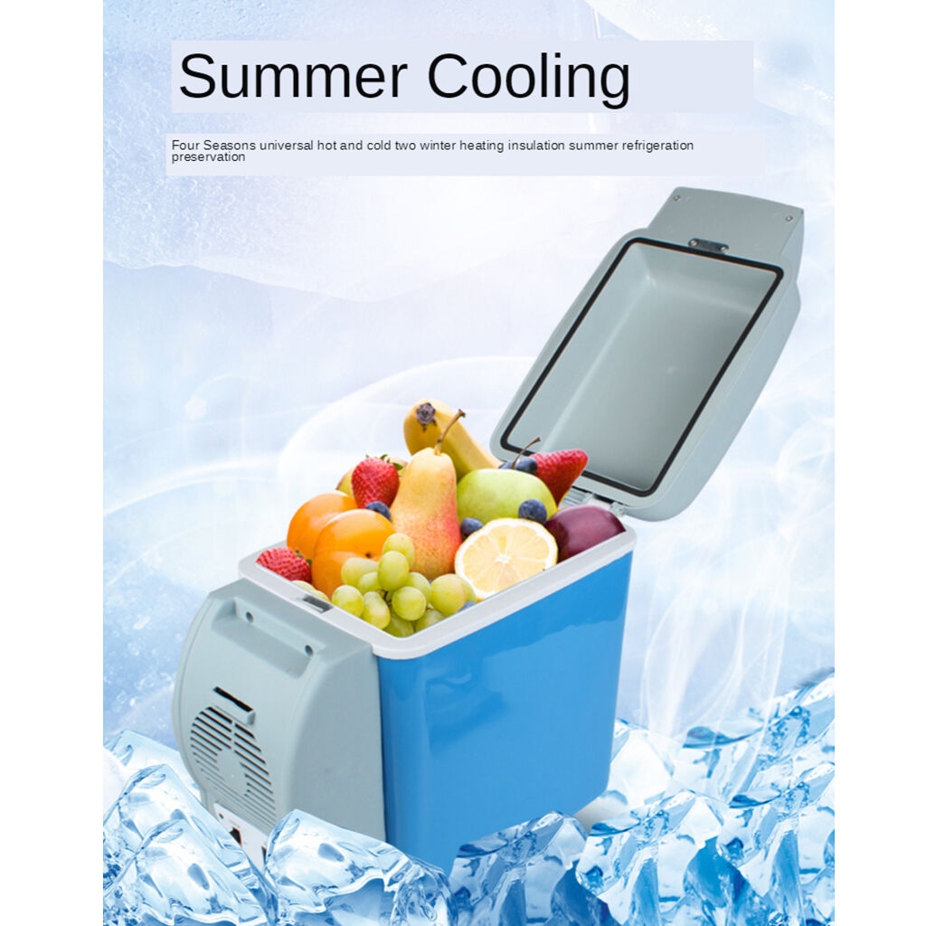 7.5L Mini Car Fridge Refrigerator Electric Freezer Warmer Auto Compressor