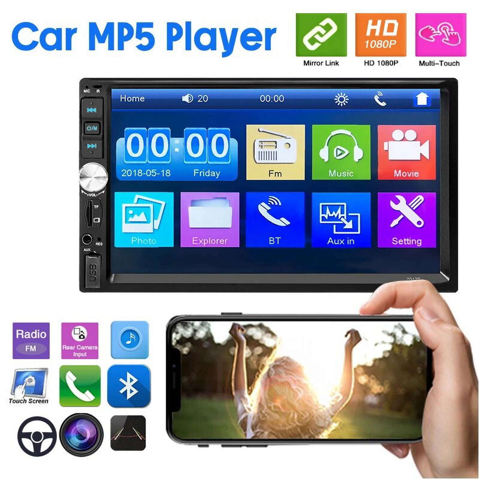 Polarlander Multimedia MP5 Player 2 Din 7