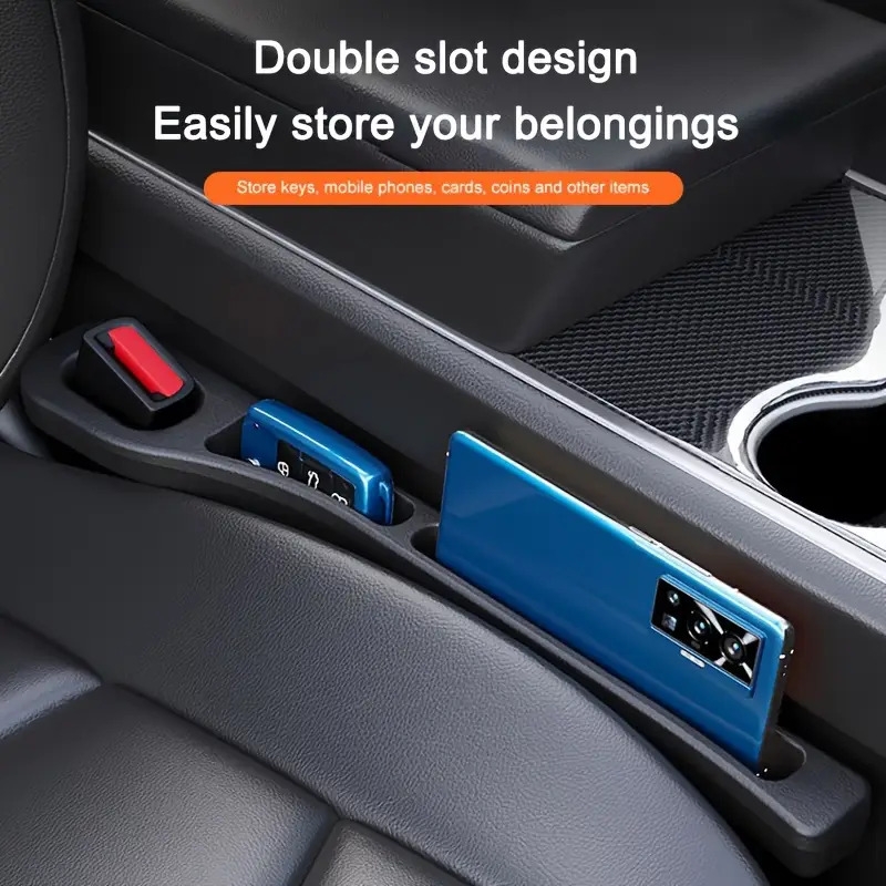 2pcs car storage   proof design to prevent   falling and hold small items multi functional interior organizer for   vehicle models car storage organizer vehicle interior accessory sleek storage solution durable storage bars Product details 1