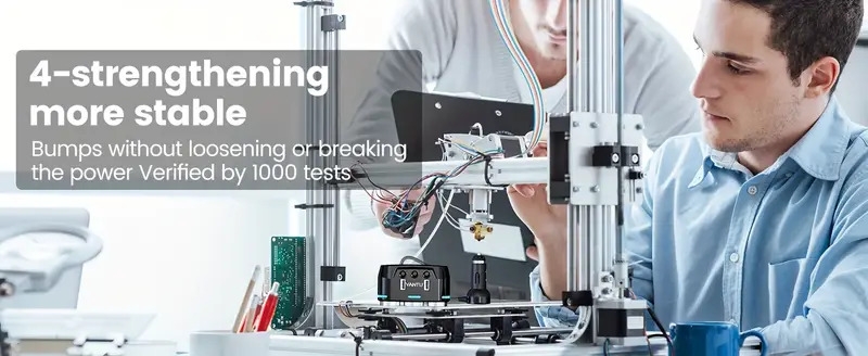 智能 3 插座车载充电器,带 led 电压显示和双 usb 端口车载插头打火机禁食充电适配器 - 非常适合所有汽车设备! 详情 6