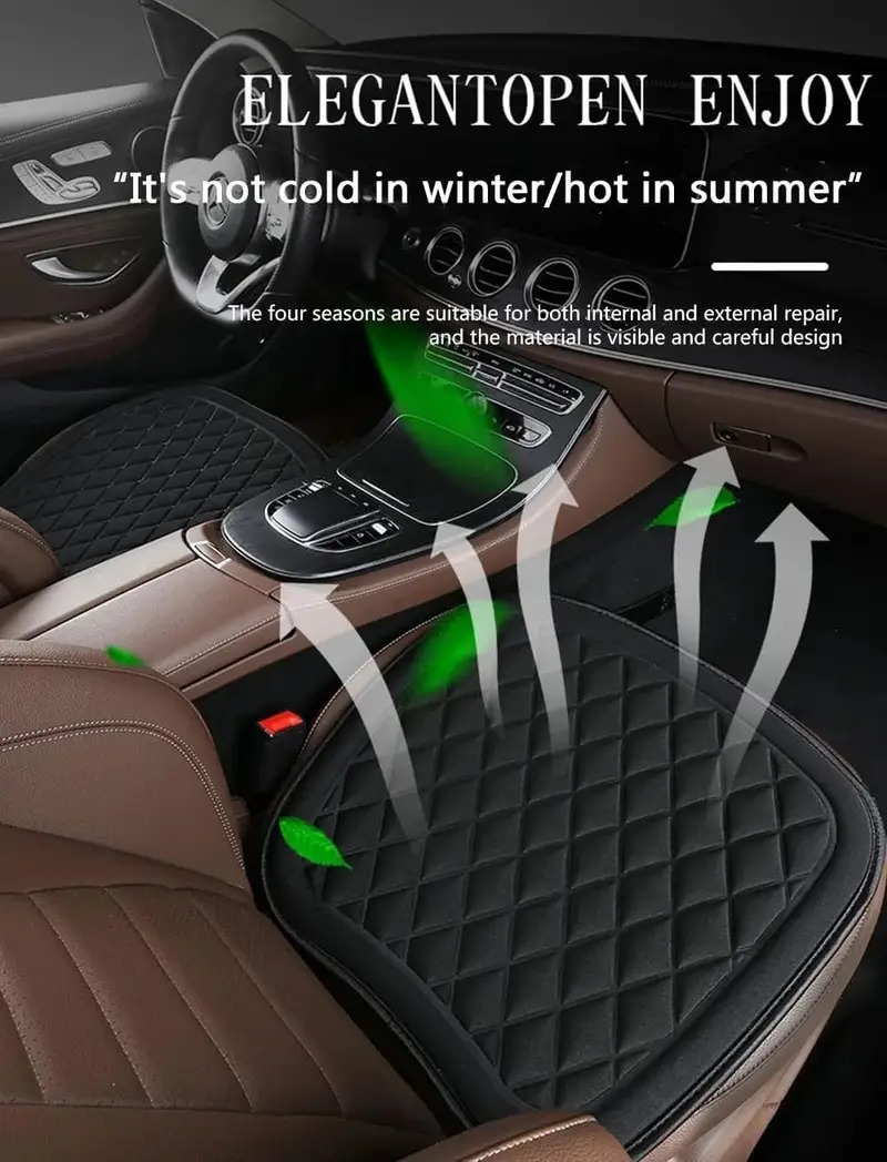  透气汽车坐垫，适用于所有车型，柔软舒适，缓解臀部压力，全年通用 商品详情 0