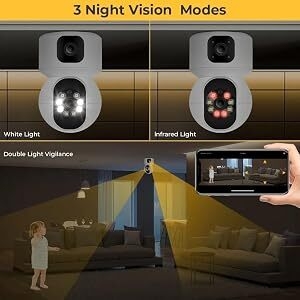 Caméra wifi pour la sécurité de la maison