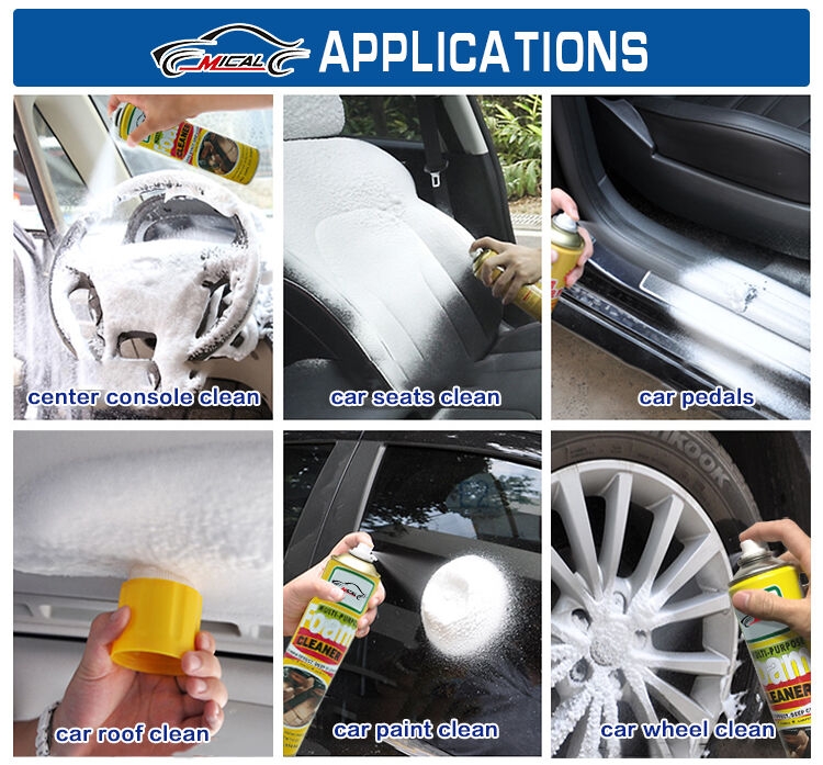 Spray nettoyant multi-usages pour voiture Fournisseur 650ML