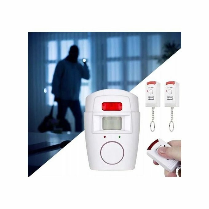 Mini Système D'alarme Avec Détecteur De Mouvement Et 2 Télécommandes - Prix en Algérie - Jumia DZ