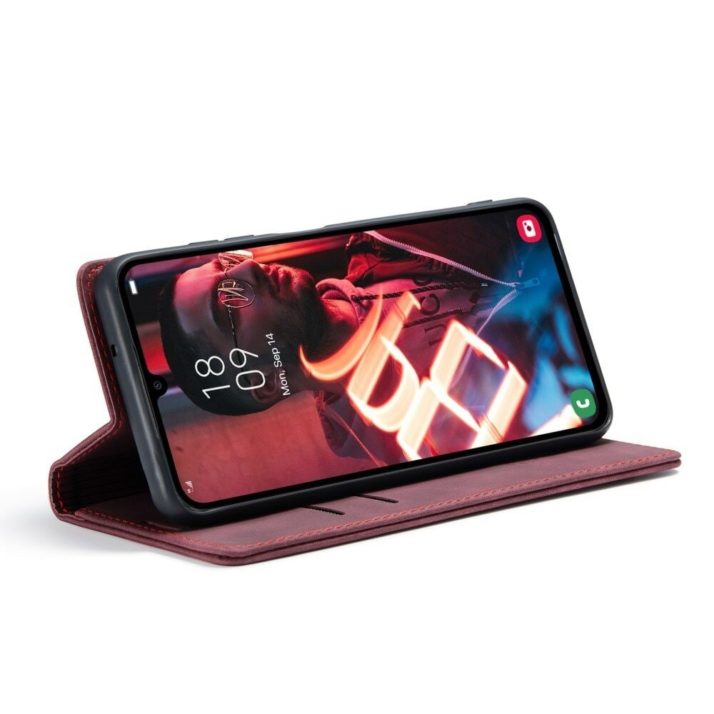 Étui portefeuille mince Samsung Galaxy A16, Rouge