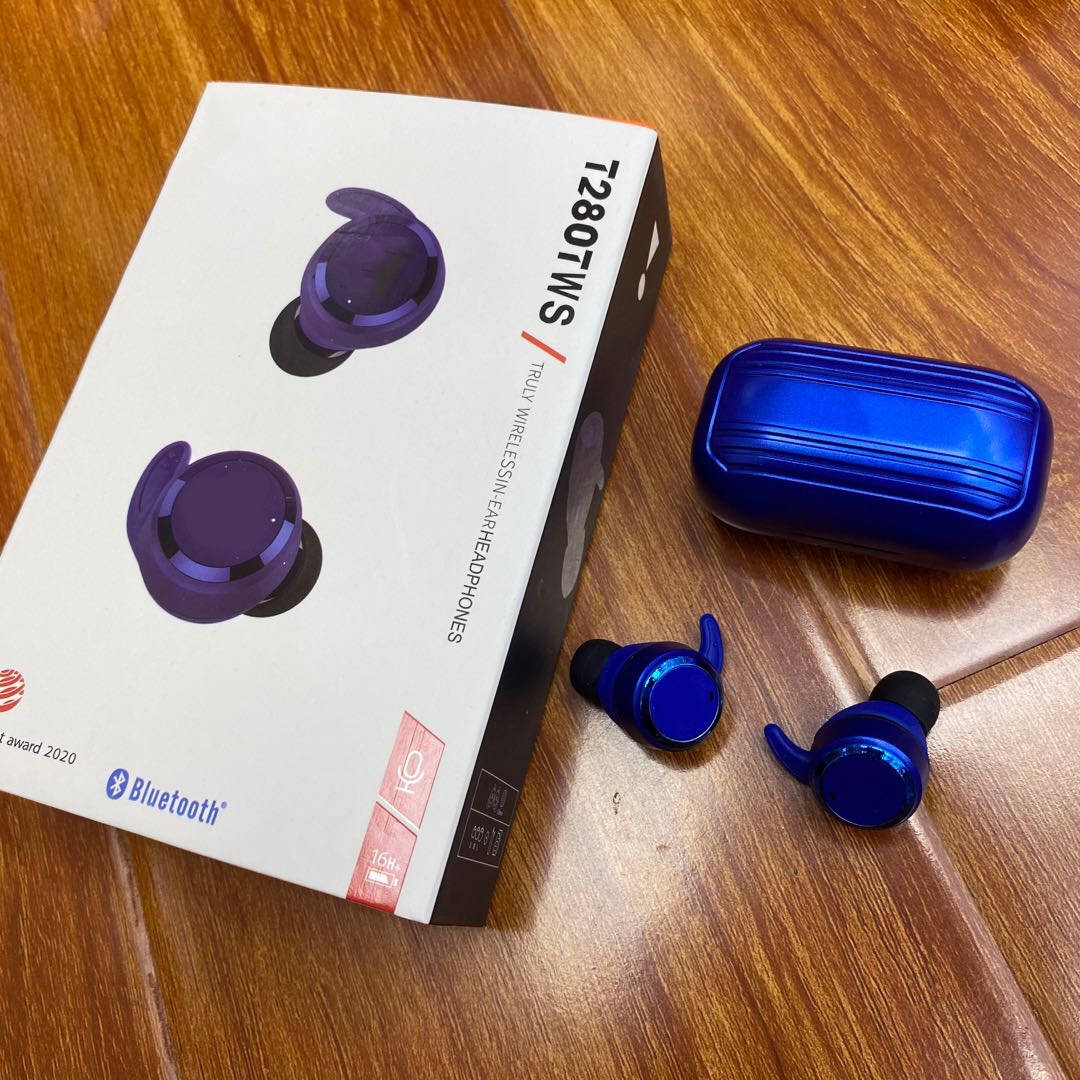 Generic Ecouteurs Bluethoot T280 True Wireless Sports 5.0 BLEU Prix pas cher Jumia CI