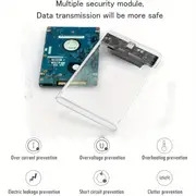 usb 3 1 gen2 sata ssd enclosure for 2 5 sata ssd and hdd 9 5mm 7mm support up to 6gbps fast speed uasp and tool free details 2