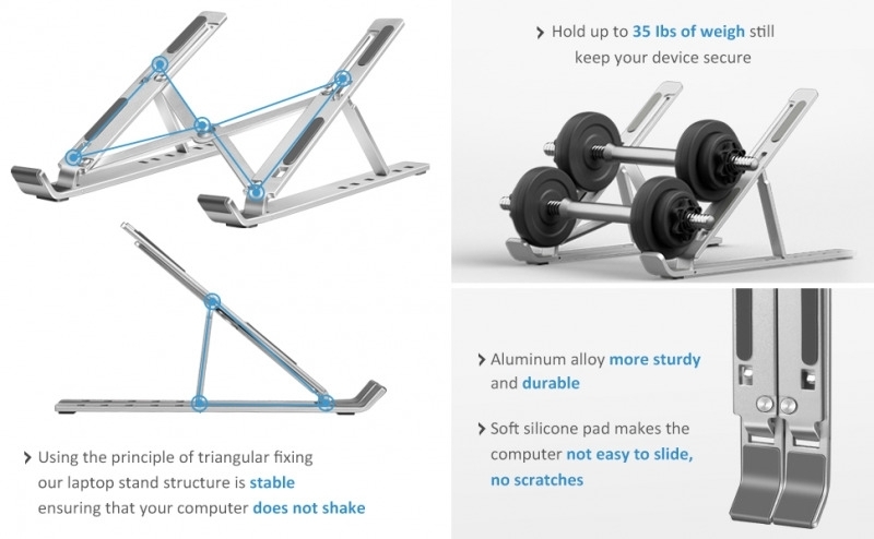 support pliable vue 6