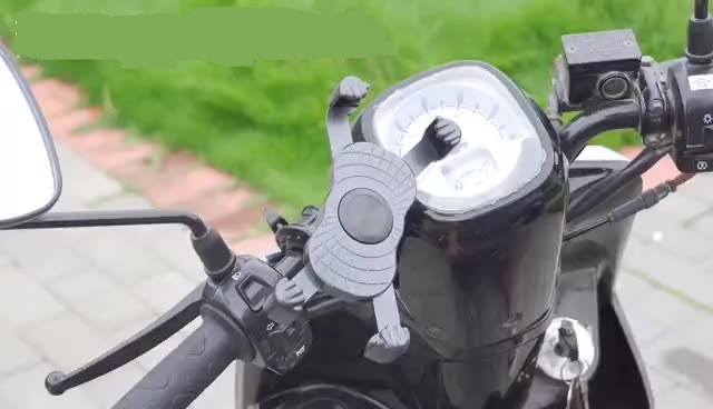 2022 New Universal Bike Motorbike Motorcycle Rearview Mirror Mount Mobile Phone Holder
