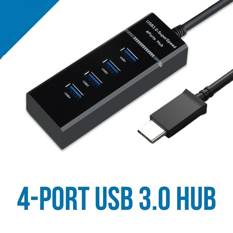 Hub Usb 3.0 à 5 ports avec extension de port multi usb haute vitesse pour PC  Windows