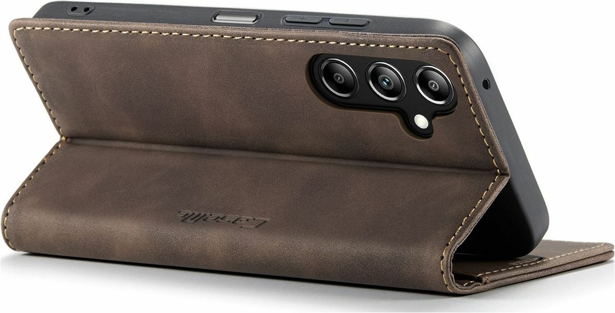 CaseMe 013 Housse Samsung Galaxy A16 Etui Porte-Monnaie - Marron