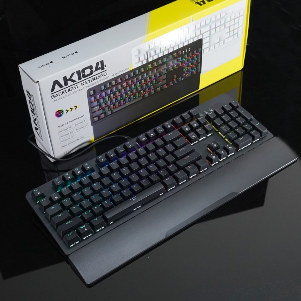 Clavier de jeu ASESTEK AK104 RGB