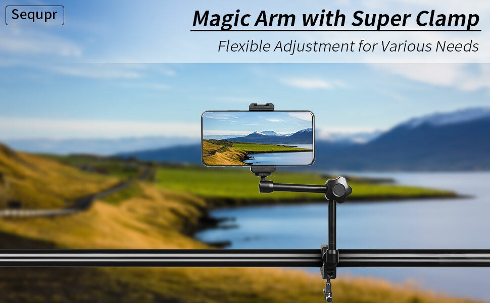 Sequpr Magic Arm with Super Clamp