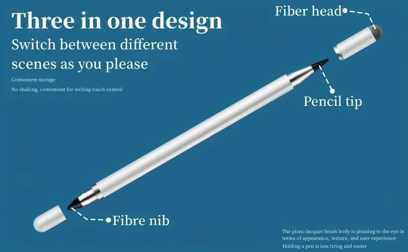 stylus 3 in 1 universal stylus suitable for ipad iphone tablet galaxy all capacitive Product details 5