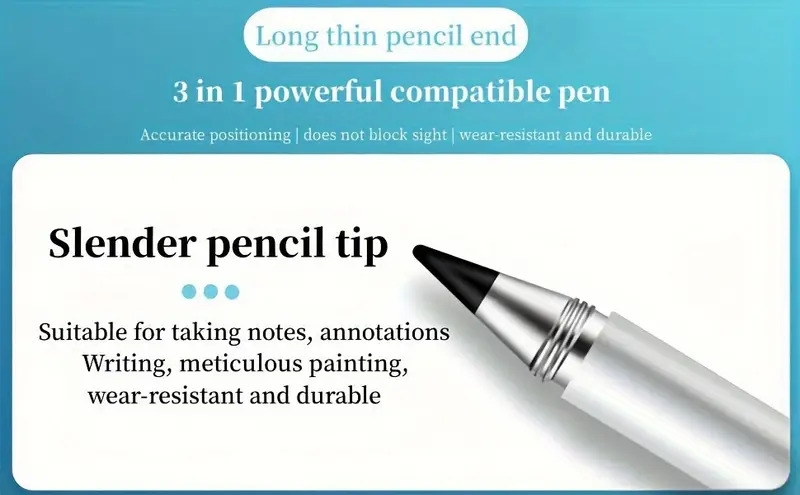 stylus 3 in 1 universal stylus suitable for ipad iphone tablet galaxy all capacitive Product details 1