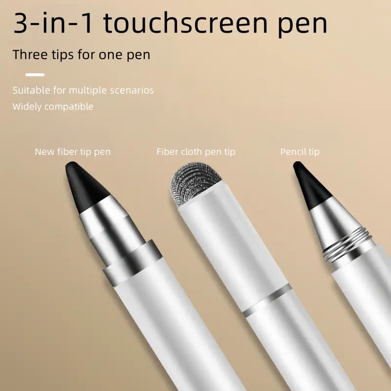 stylus 3 in 1 universal stylus suitable for ipad iphone tablet galaxy all capacitive Product details 0