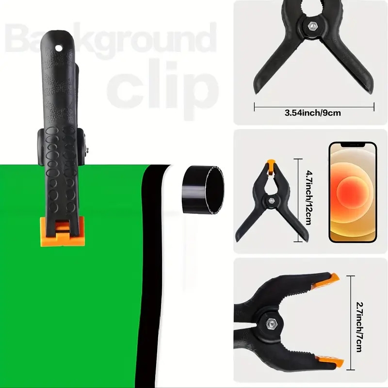 Photo Studio Backdrop Support System Wide High Adjustable details 4