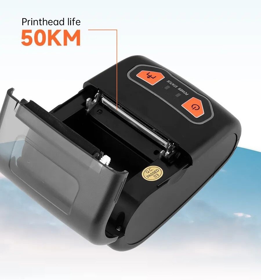 Xprinter XP-P502A Portable Bluetooth Pocket Mobile Printer POS Wireless Handheld 58mm Mini Mini receipt printer