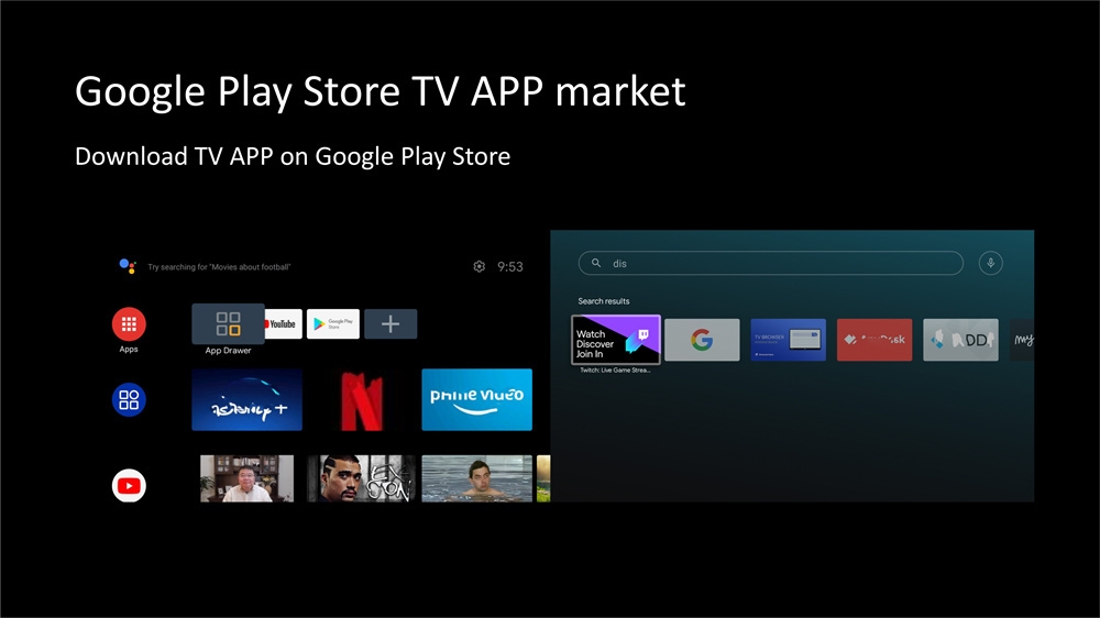 Meilleur boîtier TV Android ATV Z8 pro Allwinner H618 avec Google Voice Assistant TV Apps Dual Wifi Quad Core CortexA53 Support 4K box