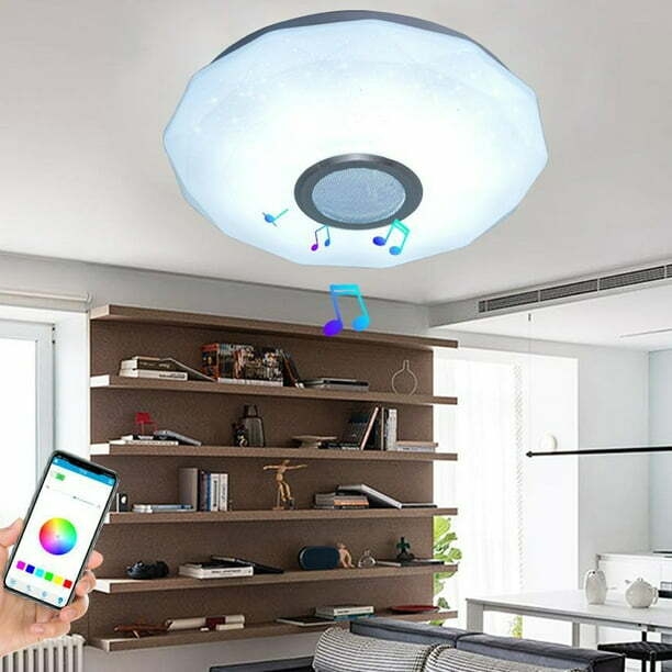 Nordci led lámpara de tejado accesorios de iluminación sala de decoración para hogar telemando Luz Salvador Lámparas de techo RGB para dormitorio
