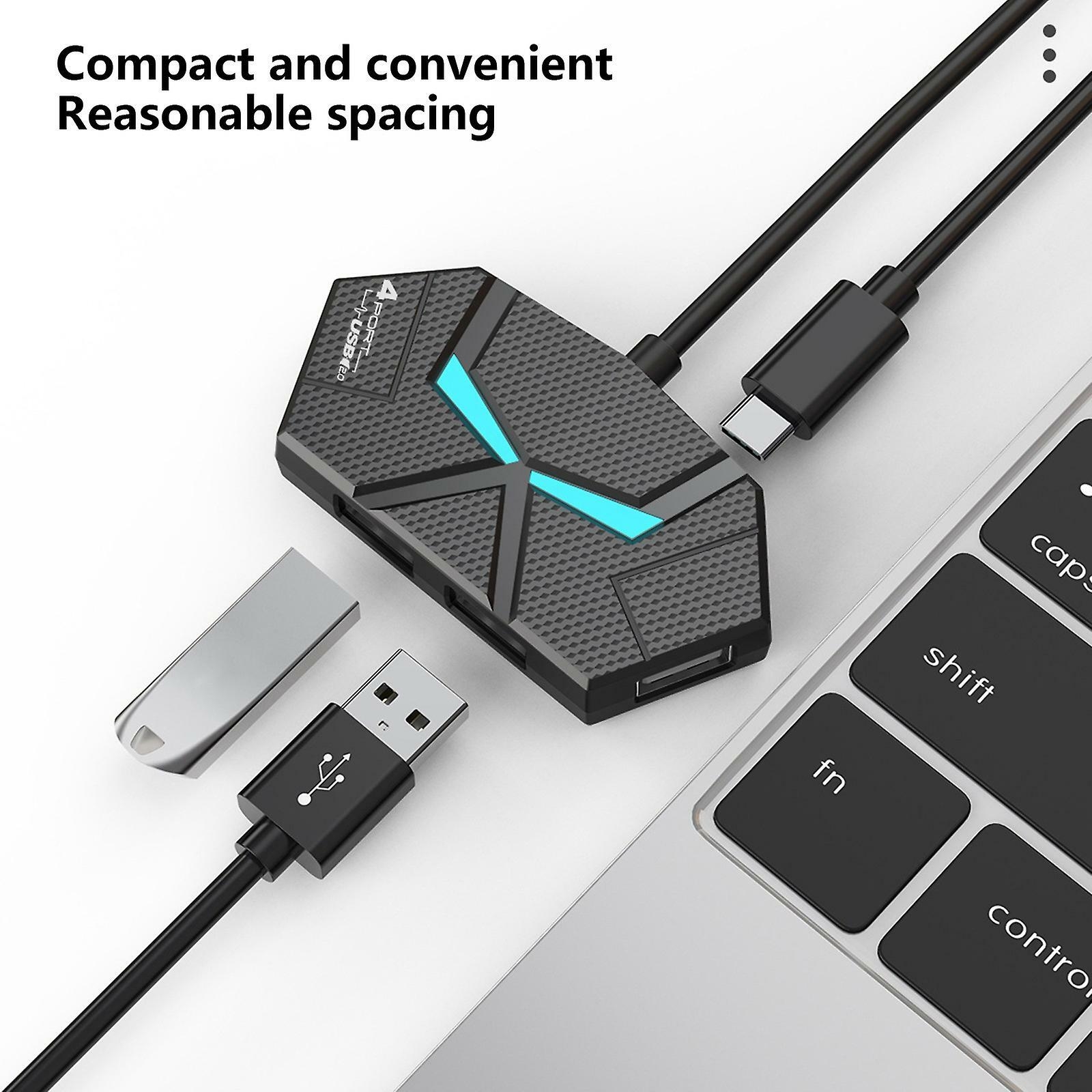 Station d’accueil multifonction Hub Type-C + USB HUB Ordinateur Téléphone portable Tablette Station d’accueil GAO1729