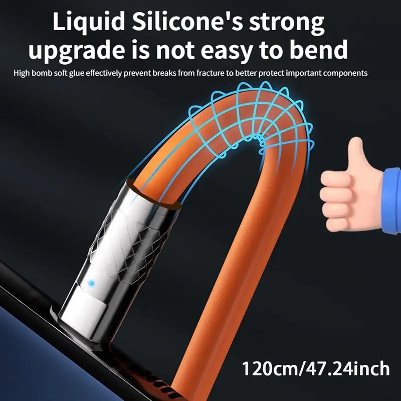 câble de charge rapide usb 3-en-1 pour iphone/type-c/micro usb dispositifs chargeur portable pour iphone 14   11 pro max câble usb pour samsung galaxy s24 23 ultra s22 s21 s20+ pour honor realme xiaomi détails 6