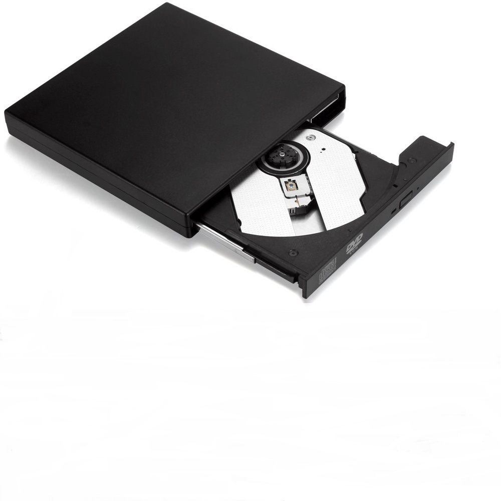 Lecteur CD DVD Externe, USB 2.0 Slim Protable Lecteur CD-RW Externe Lecteur  Graveur DVD-RW pour Ordinateur Portable, Ordinateur Portable, Ordinateur de  Bureau, Noir 