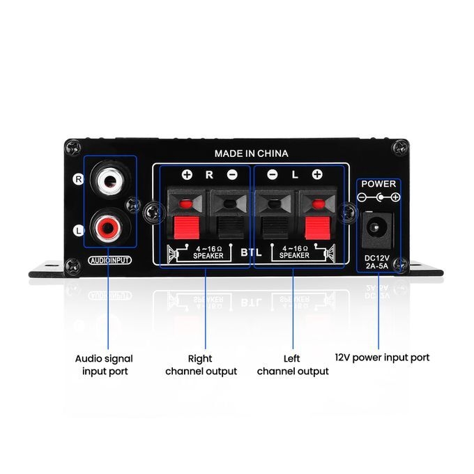 product_image_name-Generic-AK270 Mini Audio 2-Channel Stereo Amplifier Portable Sound-7