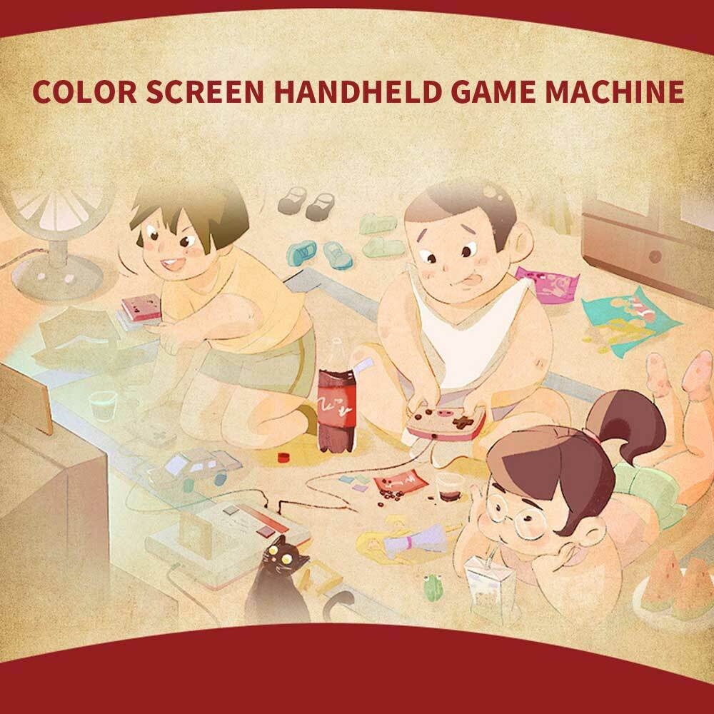 F1 3 Inch Retro Game Console Handheld Game Player 620 Consolas De Juegos Classic Game Cosola for NES