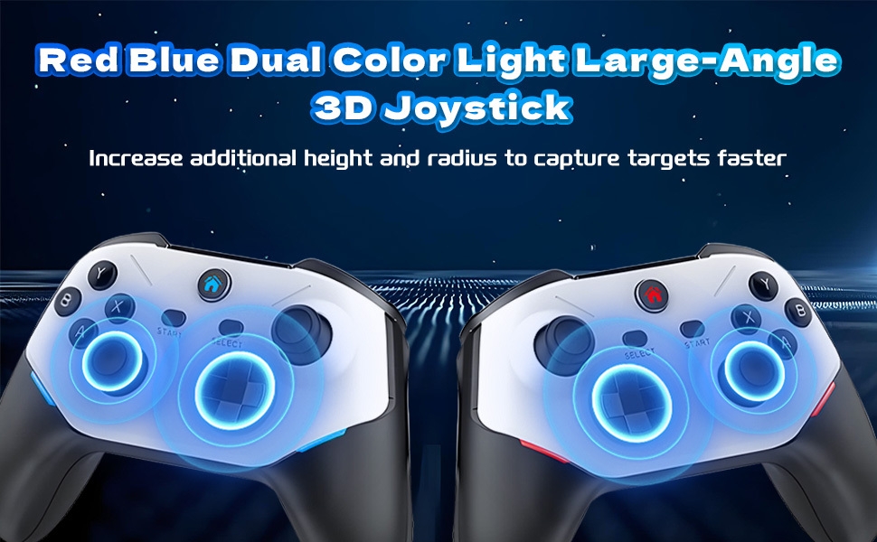 Console de jeux avec manettes sans fil 2,4 GHz, prête à l'emploi, cadeau pour adulte