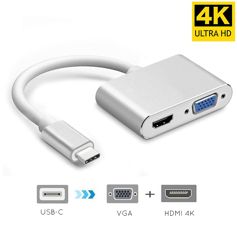 Adaptateur USB Type C vers VGA en vente au Cameroun bon prix