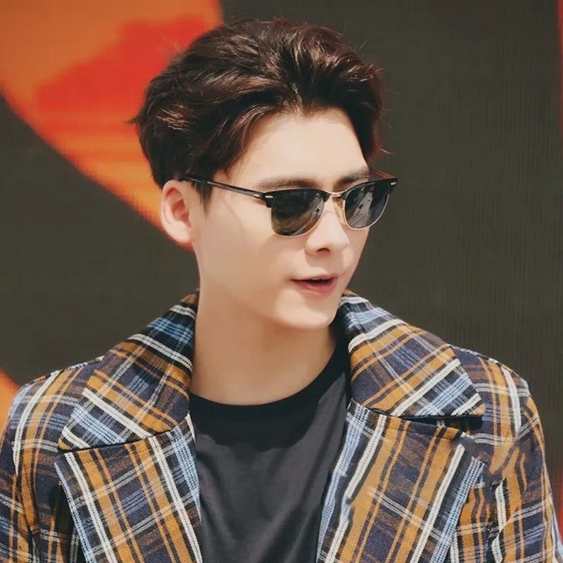 2020 Luxe nouvelle marque Lunettes de soleil polarisées Hommes Femmes Pilot Lunettes UV400 Lunettes Lunettes Monture en métal Polaroid Lens