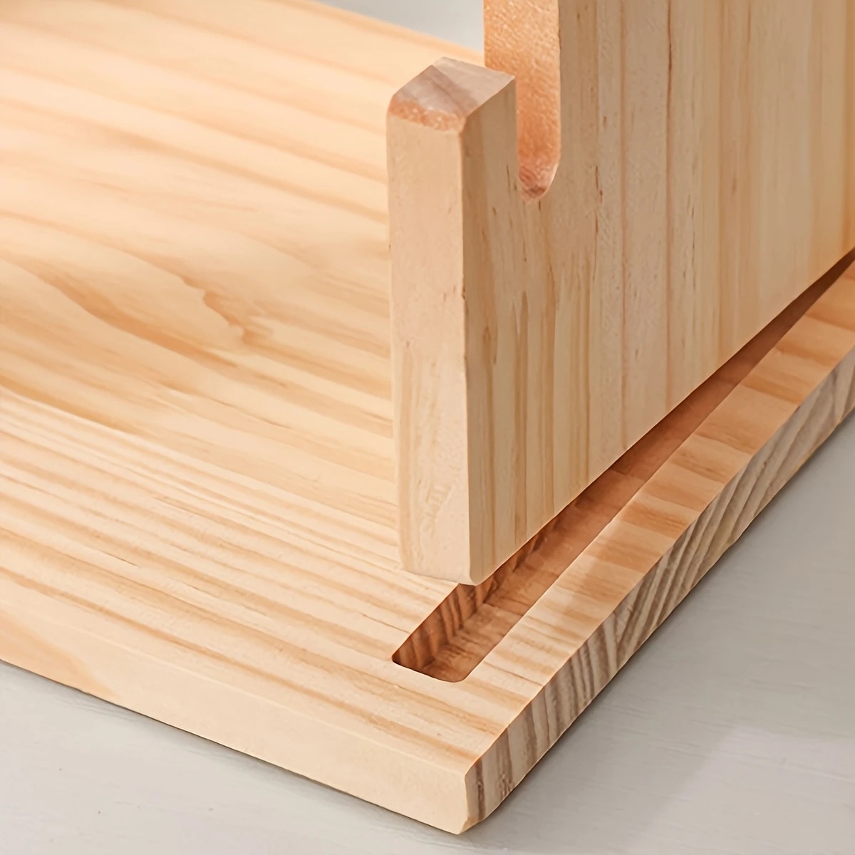 1 件复古 6 层木制楼梯珠子整理展示架 - 耐用木质结构,多功能收纳,可存放手镯、手表、发饰等,配饰展示 | 复古木架 | 耐用木架、珠子整理架、珠宝塔 详情 5