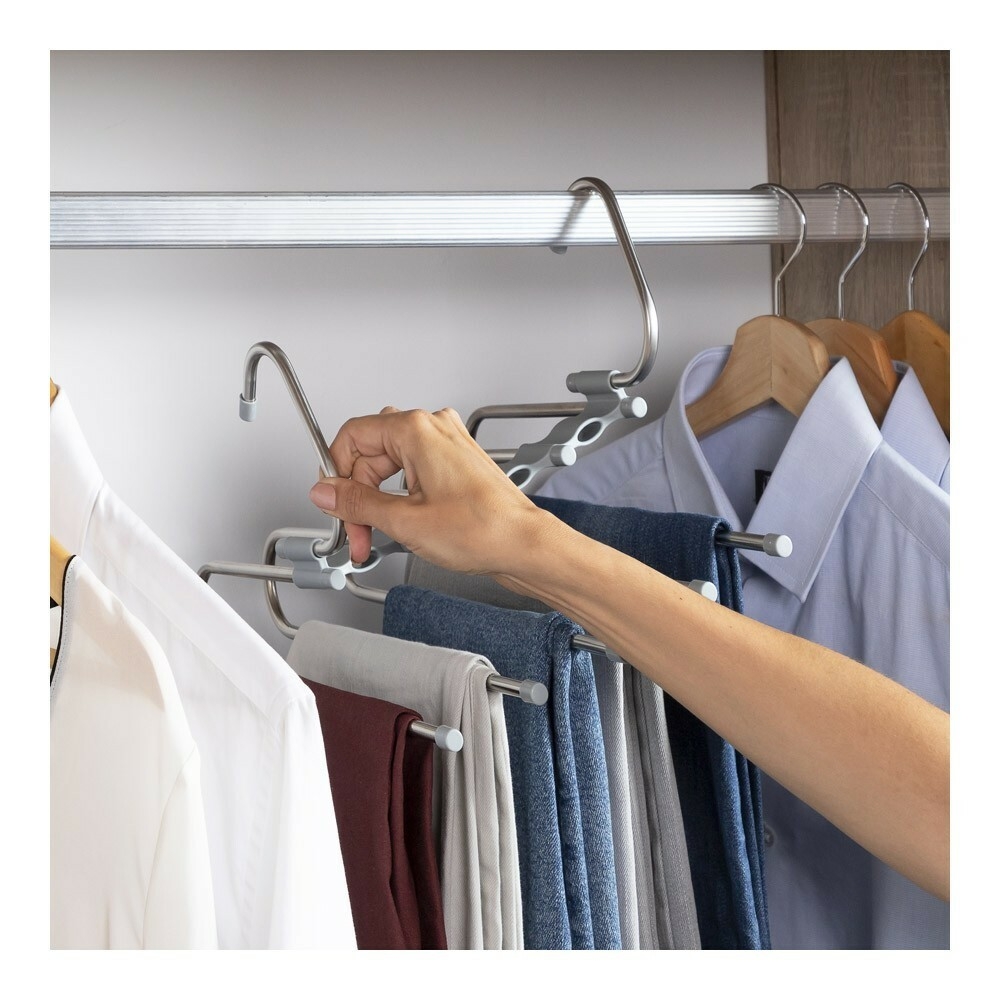 Cintre multiple pour pantalon 5 en 1 Havser InnovaGoods - V0103543 - Homme  Prive