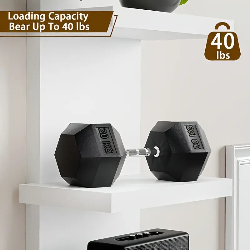 5-tier white floating wall shelf - heavy-duty vertical storage rack, easy-clean non-porous surface, space-saving modern minimalist shelf system for living room, bedroom, entryway - sturdy construction for decor, plants, books, electronics - ideal for small spaces, home organization, contemporary design, durable shelving, multitier shelf, apartment dwellers Product details 6