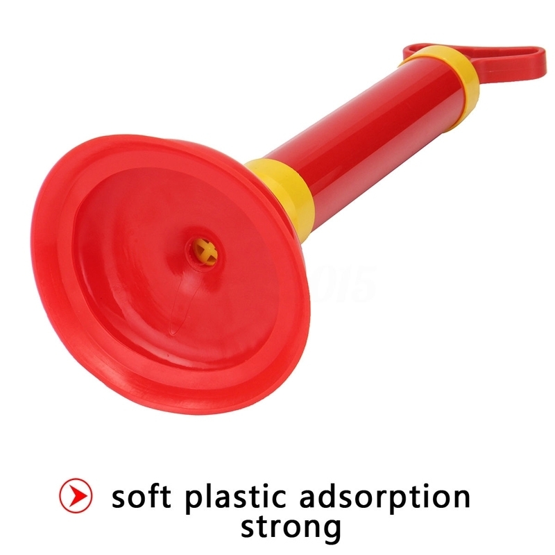 Piston multi de plongeur de drain de drain bloqué par évier de toilette de salle de bains puissante W / 2 ventouses pour des outils de nettoyage d'évier