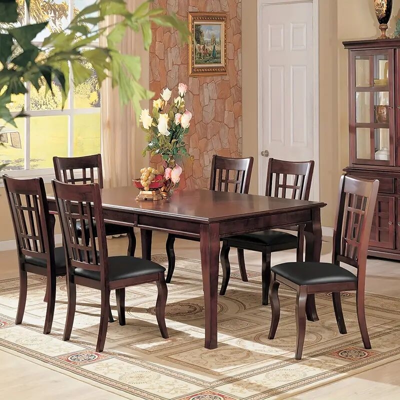 4 6pcs pu leather dining chair slipcovers removable upholstered chair cushion cover for dining room kitchen hotel and home decor 2