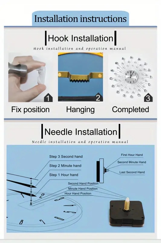 1件现代简约大圆形挂钟，黑色指针和白色表面 - 大号易读数字，黑色边框，米色/白色/灰色调 - 铁质结构，适用于客厅、卧室、厨房、办公室 - 静音扫秒运动，现代家居装饰钟，时尚挂钟，客厅钟表，客厅挂钟，亚克力挂钟，超大挂钟 商品详情 3