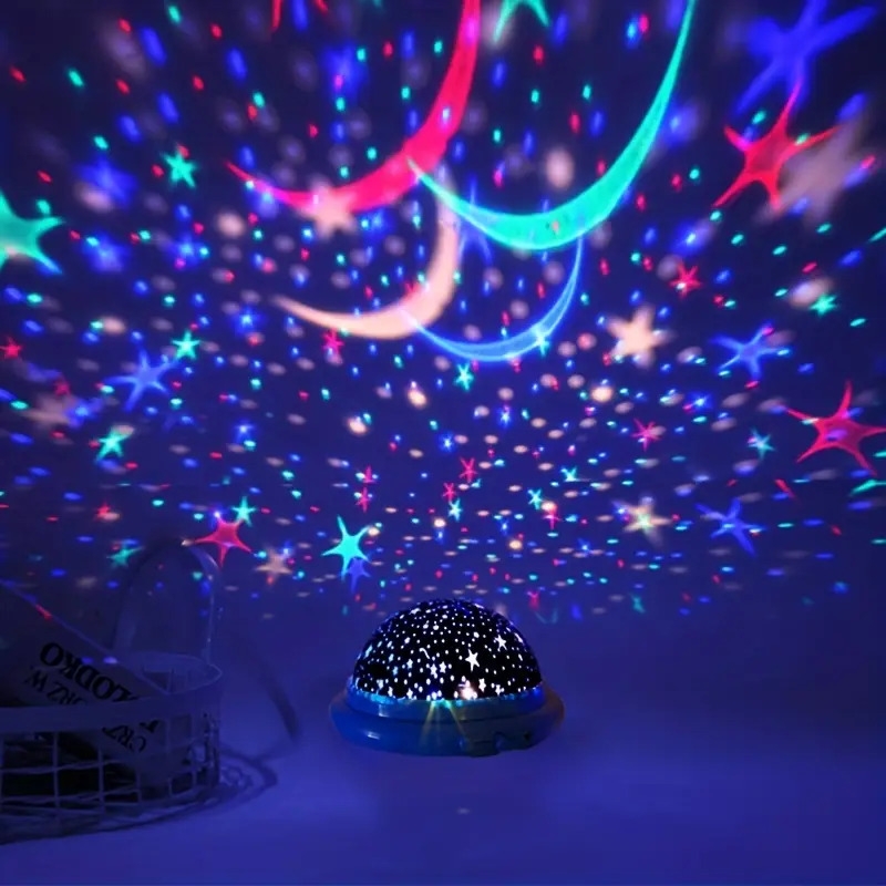 1pc usb led starry sky light projector for childrens bedroom romantic starry night light details 1