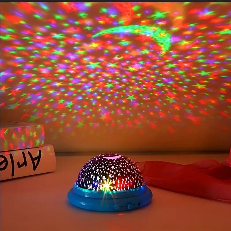 1pc usb led starry sky light projector for childrens bedroom romantic starry night light details 5