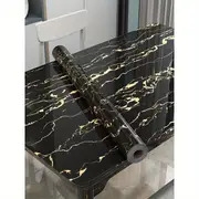 1pc self adhesive marble vinyl wallpaper removable waterproof peel stick wall stickers for rooms kitchens furniture details 1