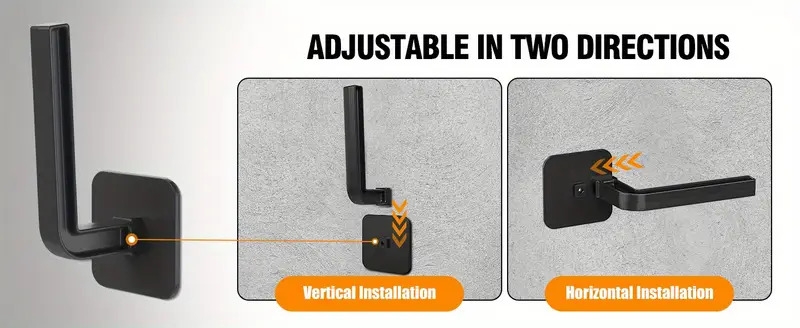 hat rack for hat storage multi purpose hat organizer strong adhesive hat hooks for wall hat organizer for baseball caps two mounting options hat hook black details 3